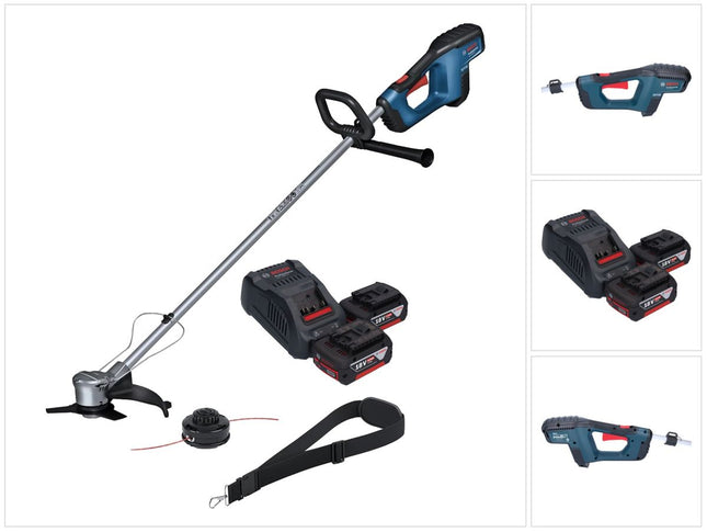 Bosch GFR 18V-23 Professional cordless brush cutter 18 V 230 mm brushless + 2x battery 5.0 Ah + charger