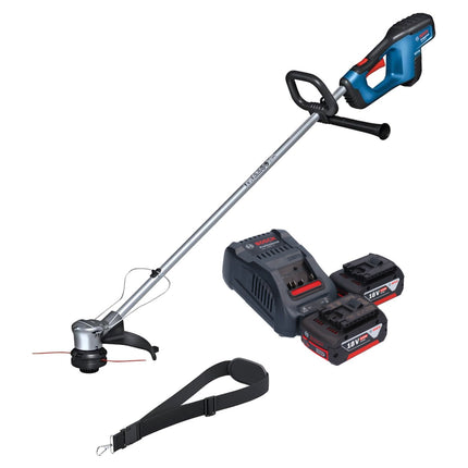 Bosch GRT 18V-33 Professional cordless grass trimmer 18 V 330 mm brushless + 2x rechargeable battery 5.0 Ah + charger