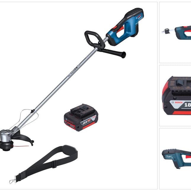 Bosch GRT 18V-33 Cortabordes a batería profesional 18 V 330 mm sin escobillas + 1x batería 6,0 Ah - sin cargador
