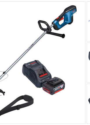 Bosch GRT 18V-33 Cortabordes a batería profesional 18 V 330 mm sin escobillas + 1x batería 6,0 Ah + cargador