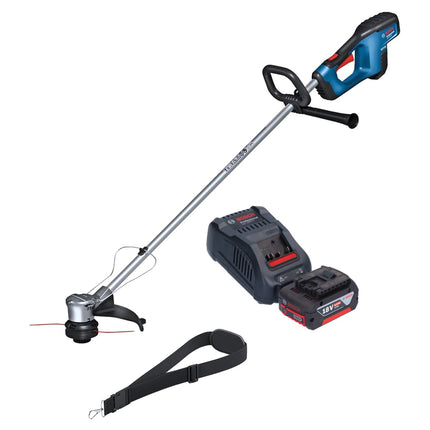 Bosch GRT 18V-33 Cortabordes a batería profesional 18 V 330 mm sin escobillas + 1x batería 6,0 Ah + cargador