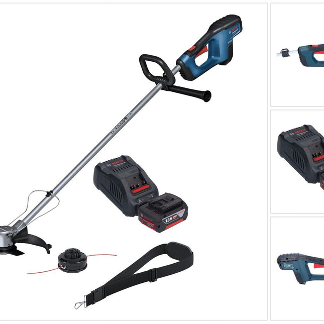 Bosch GFR 18V-23 Desbrozadora de batería profesional 18 V 230 mm sin escobillas + 1x batería 6,0 Ah + cargador