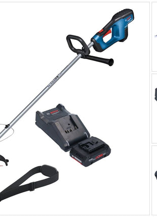 Bosch GRT 18V-33 Professional Akku Rasentrimmer 18 V 330 mm Brushless + 1x ProCORE Akku 4,0 Ah + Ladegerät