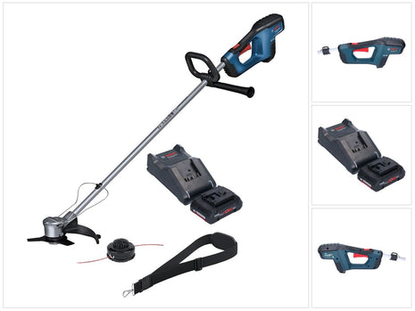 Bosch GFR 18V-23 Professional Débroussailleuse sans fil 18 V 230 mm Brushless + 1x batterie ProCORE 4,0 Ah + chargeur