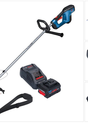 Bosch GRT 18V-33 Cortabordes a batería profesional 18 V 330 mm sin escobillas + 1x batería ProCORE 8,0 Ah + cargador