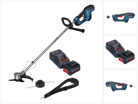 Bosch GFR 18V-23 Professional Débroussailleuse sans fil 18 V 230 mm Brushless + 1x batterie ProCORE 8,0 Ah + chargeur