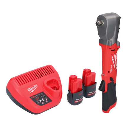 Avvitatore a impulsi a batteria Milwaukee M12 FRAIWF12-252 12 V 1/2" 270 Nm brushless + 2x batteria ricaricabile 2,5 Ah + caricabatterie