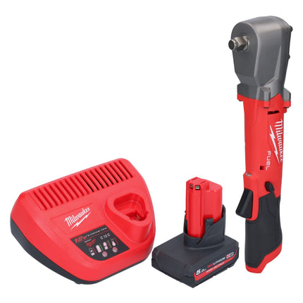 Milwaukee M12 FRAIWF12-501 cordless impact wrench 12 V 1/2" 270 Nm brushless + 1x rechargeable battery 5.0 Ah + charger