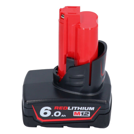 Milwaukee M12 FRAIWF12-601 llave de impacto angular a batería 12 V 1/2" 270 Nm sin escobillas + 1x batería 6,0 Ah - sin cargador