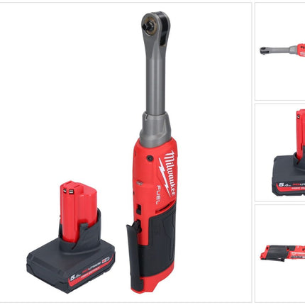 Milwaukee M12 FHIR14LR-501 cordless high-speed ratchet 12 V 47 Nm 1/4" brushless + 1x rechargeable battery 5.0 Ah - without charger