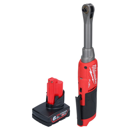 Milwaukee M12 FHIR14LR-601 carraca sin cable de alta velocidad 12 V 47 Nm 1/4" sin escobillas + 1x batería recargable 6.0 Ah - sin cargador