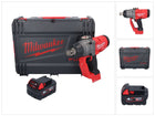 Milwaukee M18 ONEFHIWF1-401X Llave de impacto inalámbrica 18 V 2033 Nm 1″ sin escobillas + 1x batería 4,0 Ah + caja HD - sin cargador