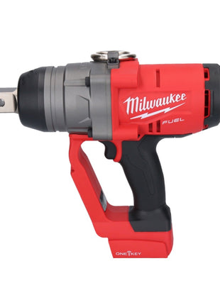 Llave de impacto inalámbrica Milwaukee M18 ONEFHIWF1-401X 18 V 2033 Nm 1″ sin escobillas + 1x batería 4,0 Ah + cargador + caja HD