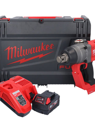 Clé à chocs sans fil Milwaukee M18 ONEFHIWF1-401X 18 V 2033 Nm 1″ brushless + 1x batterie 4,0 Ah + chargeur + boîtier HD