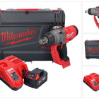 Llave de impacto inalámbrica Milwaukee M18 ONEFHIWF1-501X 18 V 2033 Nm 1″ sin escobillas + 1x batería 5,0 Ah + cargador + caja HD