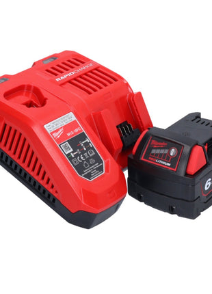 Clé à chocs sans fil Milwaukee M18 ONEFHIWF1-601X 18 V 2033 Nm 1″ brushless + 1x batterie 6,0 Ah + chargeur + boîtier HD