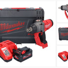 Milwaukee M18 ONEFHIWF1-801X Llave de impacto sin cable 18 V 2033 Nm 1 Brushless + 1x batería 8.0 Ah + cargador + HD Box