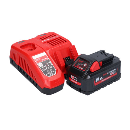 Milwaukee M18 ONEFHIWF1-801X Llave de impacto sin cable 18 V 2033 Nm 1 Brushless + 1x batería 8.0 Ah + cargador + HD Box