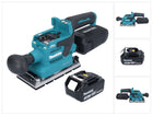 Makita DBO 381 F1U Akumulatorowa szlifierka oscylacyjna 18 V 93 x 185 mm bezszczotkowa + 1x akumulator 3,0 Ah - bez ładowarki