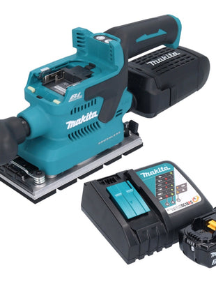 Makita DBO 381 RF1U Akku Schwingschleifer 18 V 93 x 185 mm Brushless + 1x Akku 3,0 Ah + Ladegerät