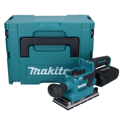 Makita DBO 381 ZJU Ponceuse vibrante sans fil 18 V 93 x 185 mm Brushless + Makpac - sans batterie, sans chargeur