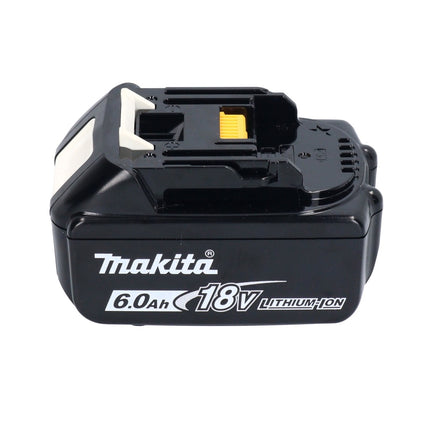 Makita DBO 381 G1JU Ponceuse vibrante sans fil 18 V 93 x 185 mm Brushless + 1x batterie 6,0 Ah + Makpac - sans chargeur