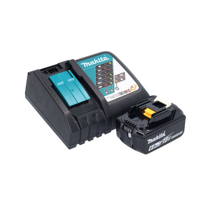 Makita DBO 381 RG1JU 18 V 93 x 185 mm Vibrofinitrice a batteria senza spazzole + 1x batteria 6,0 Ah + caricabatterie + Makpac