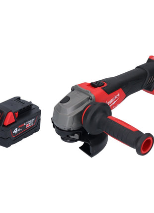 Amoladora angular a batería Milwaukee M18 FSAG125X-401 18 V 125 mm sin escobillas + 1x batería 4,0 Ah - sin cargador