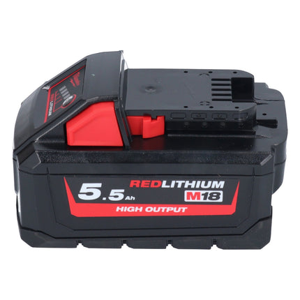 Milwaukee M18 FSAG125X-551 Amoladora angular sin cable 18 V 125 mm sin escobillas + 1x batería 5,5 Ah - sin cargador