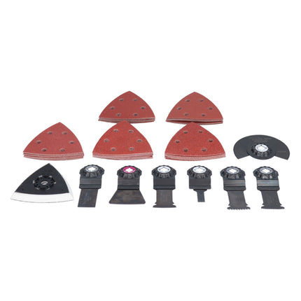 Makita TM 3010 CX3J herramienta multifunción 320 W OIS / Starlock + 59 pcs. kit de accesorios + Makpac