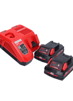 Sierra sable Milwaukee M18 FSZ-302 batería 18 V sin escobillas + 2x baterías 3.0 Ah + cargador