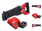 Sierra sable Milwaukee M18 FSZ-501 batería 18 V sin escobillas + 1x batería 5,0 Ah + cargador