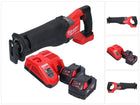 Milwaukee M18 FSZ-502 akumulatorowa pilarka szablasta 18 V bezszczotkowa + 2x akumulator 5,0 Ah + ładowarka