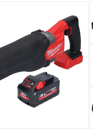 Milwaukee M18 FSZ-551 Batterie Recipro Sbelsge 18 V Brushless + 1x batterie 5,5 Ah - sans kit chargeur