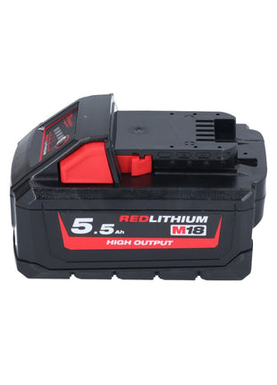 Milwaukee M18 FSZ-551 batería Sierra sable alternativa 18 V sin escobillas + 1x batería 5,5 Ah - sin cargador