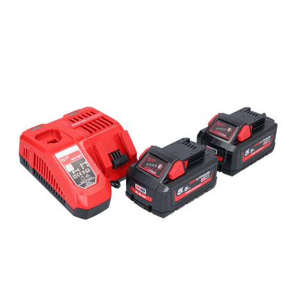 Milwaukee M18 FSZ-552 cordless Recipro reciprocating saw 18 V brushless + 2x battery 5.5 Ah + charger