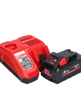 Sierra sable Milwaukee M18 FSZ-801 batería 18 V sin escobillas + 1x batería 8,0 Ah + cargador