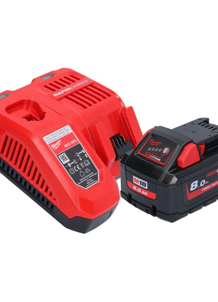 Clé à chocs sans fil Milwaukee M18 FIW2F12-801 18 V 339 Nm 1/2" brushless + 1x batterie 8,0 Ah + chargeur