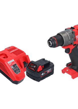 Taladro percutor inalámbrico Milwaukee M18 FPD3-401 18 V 158 Nm sin escobillas + 1x batería 4,0 Ah + cargador