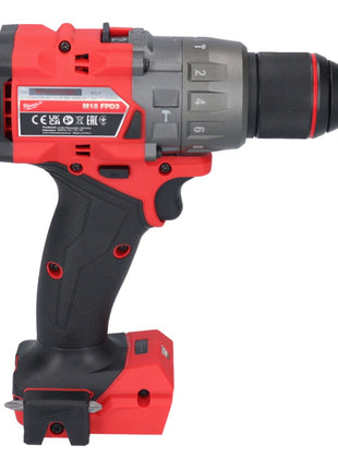 Taladro percutor inalámbrico Milwaukee M18 FPD3-402 18 V 158 Nm sin escobillas + 2x baterías 4,0 Ah + cargador