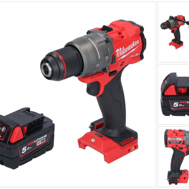 Milwaukee M18 FPD3-501 cordless impact drill 18 V 158 Nm brushless + 1x rechargeable battery 5.0 Ah - without charger