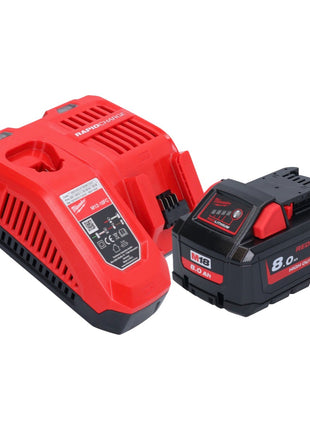 Milwaukee M18 FPD3-801 Akku Schlagbohrschrauber 18 V 158 Nm Brushless + 1x Akku 8,0 Ah + Ladegerät