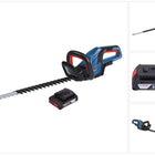 Bosch GHE 18V-60 Professional cordless hedge trimmer 18 V 60 cm brushless + 1x rechargeable battery 2.0 Ah - without charger