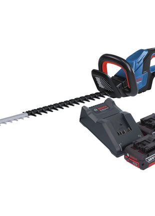 Bosch GHE 18V-60 Cortasetos a batería profesional 18 V 60 cm sin escobillas + 2x batería 4,0 Ah + cargador