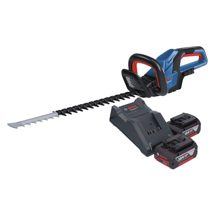 Bosch GHE 18V-60 Professional cordless hedge trimmer 18 V 60 cm brushless + 2x battery 4.0 Ah + charger
