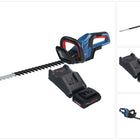 Bosch GHE 18V-60 Cortasetos profesional sin cable 18 V 60 cm sin escobillas + 1x batería ProCORE 4,0 Ah + cargador