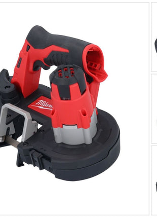 Milwaukee M12 BS-0 Akku Bandsäge 12 V 41 x 41 mm Solo ( 4933431310 ) - ohne Akku, ohne Ladegerät