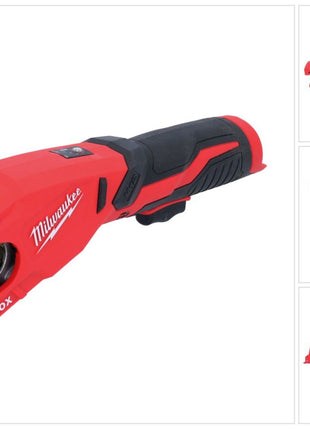 Milwaukee M12 PCSS-0 Akku Edelstahl Rohrabschneider 12 V 12 - 28 mm ( 4933479241 ) Solo - ohne Akku, ohne Ladegerät