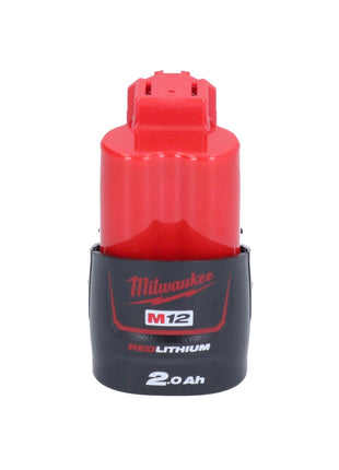 Milwaukee M12 BBL-201 Batterie prompteur 12 V + 1x batterie 2,0 Ah - sans kit chargeur