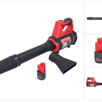 Soplador sin cable Milwaukee M12 BBL-251 12 V + 1x batería 2,5 Ah - sin cargador